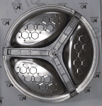 Крестовина 361A301600 SPIDER ALDC-12 / D-M300 / R-00 с барабаном для настенной стиральной машины Daewoo/Дэу, KREST852